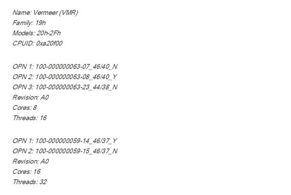 AMD Zen3现世！频率有惊喜