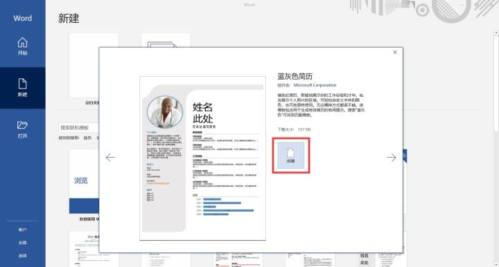 Word中PDF格式简历制作方法