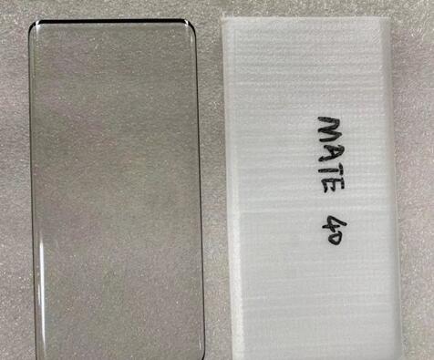 华为Mate 40贴膜爆料:标准版也使用曲面屏