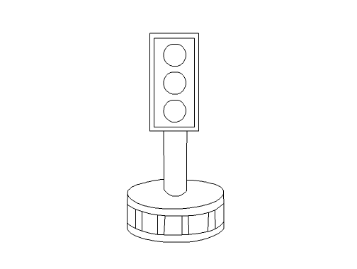 Flash制作红绿灯简笔画的图文操作内容