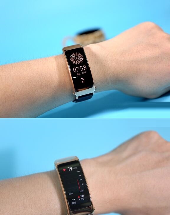 手环+耳机二合一设计！华为手环B6摩卡棕现身