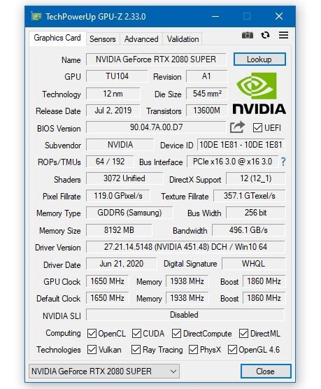 显卡神软GPU-Z 2.33.0版上线