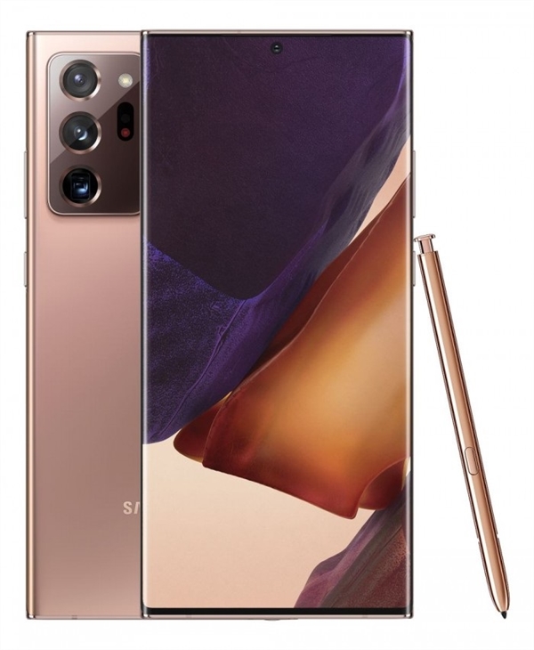 三星Galaxy Note 20/Ultra最新动态：提供四种配色