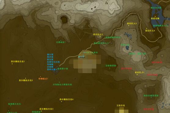 塞尔达传说：旷野之息中荒野之塔全收集指南