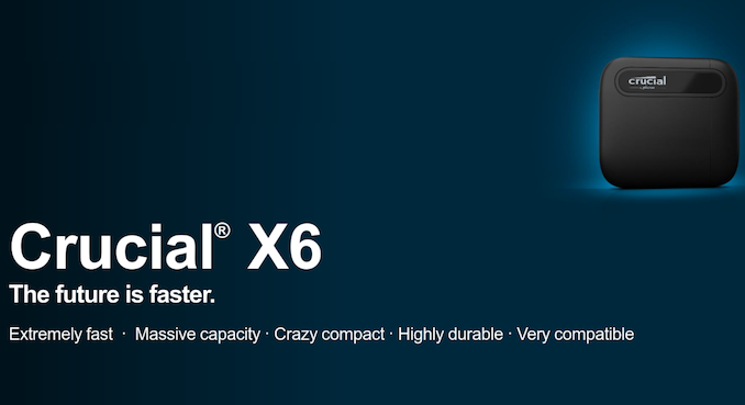 英睿达带来旗下X6系列移动固态硬盘 价格更实惠