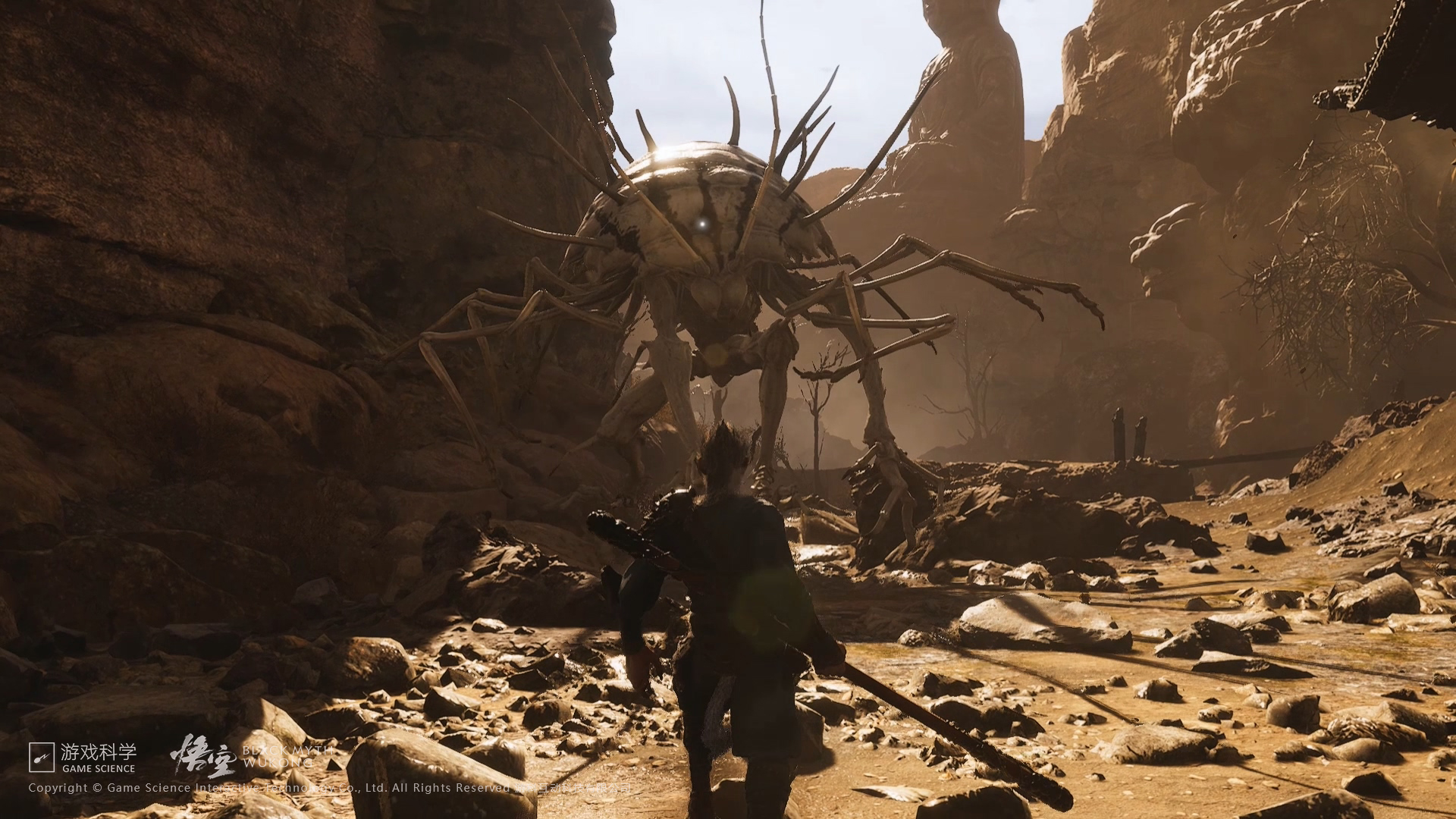 《黑神话：悟空》发布实机演示 玩法非常精彩