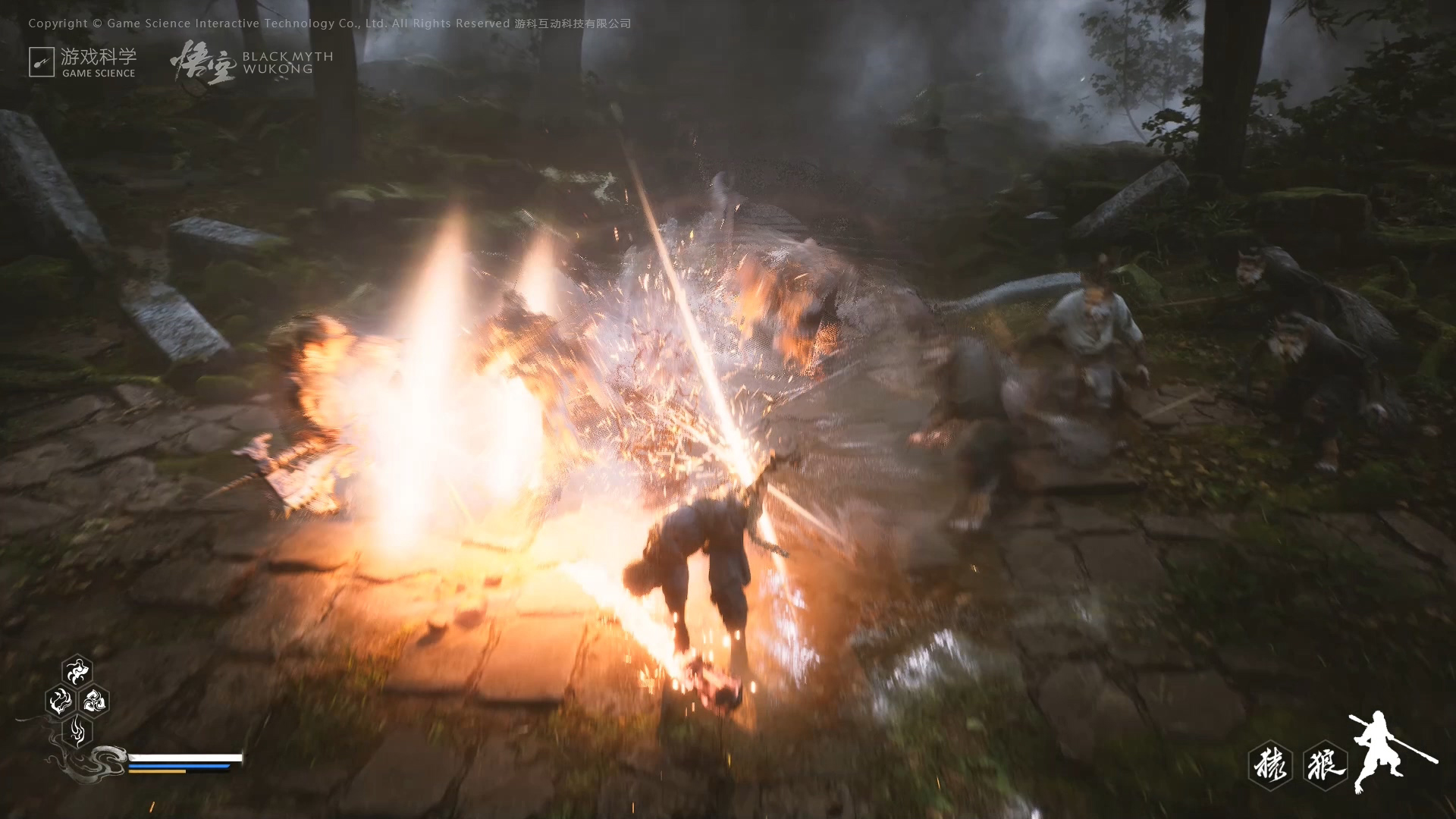 《黑神话：悟空》发布实机演示 玩法非常精彩