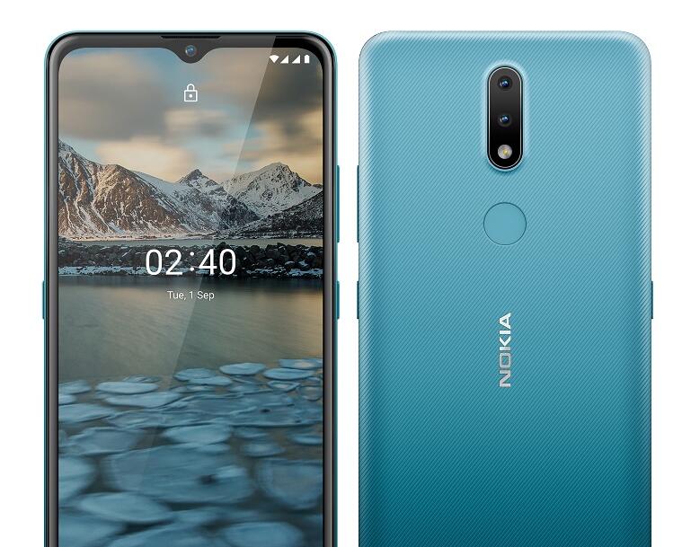 Nokia 2.4智能机外观爆料：水滴形刘海屏设计