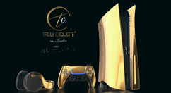 黄金限量版PS5主机即将开启预售 7.5万元