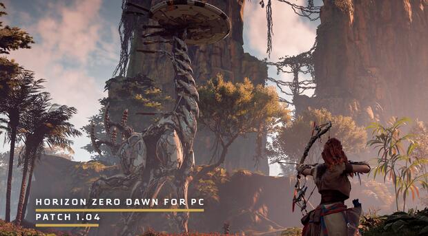 PC版《地平线:零之曙光》迎来1.04补丁 旨在修复更多游戏崩溃问题
