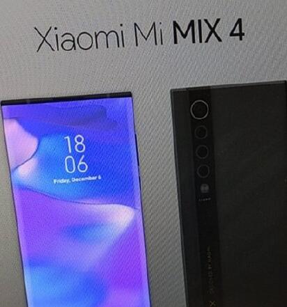 新设备小米MIX 4谍照爆料：屏下摄像头+环绕屏