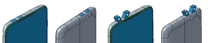 小米提交了一项智能机新设计专利：使用双弹出式前后置摄像头