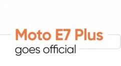 Moto E7 Plus登场：仍采用水滴型设计