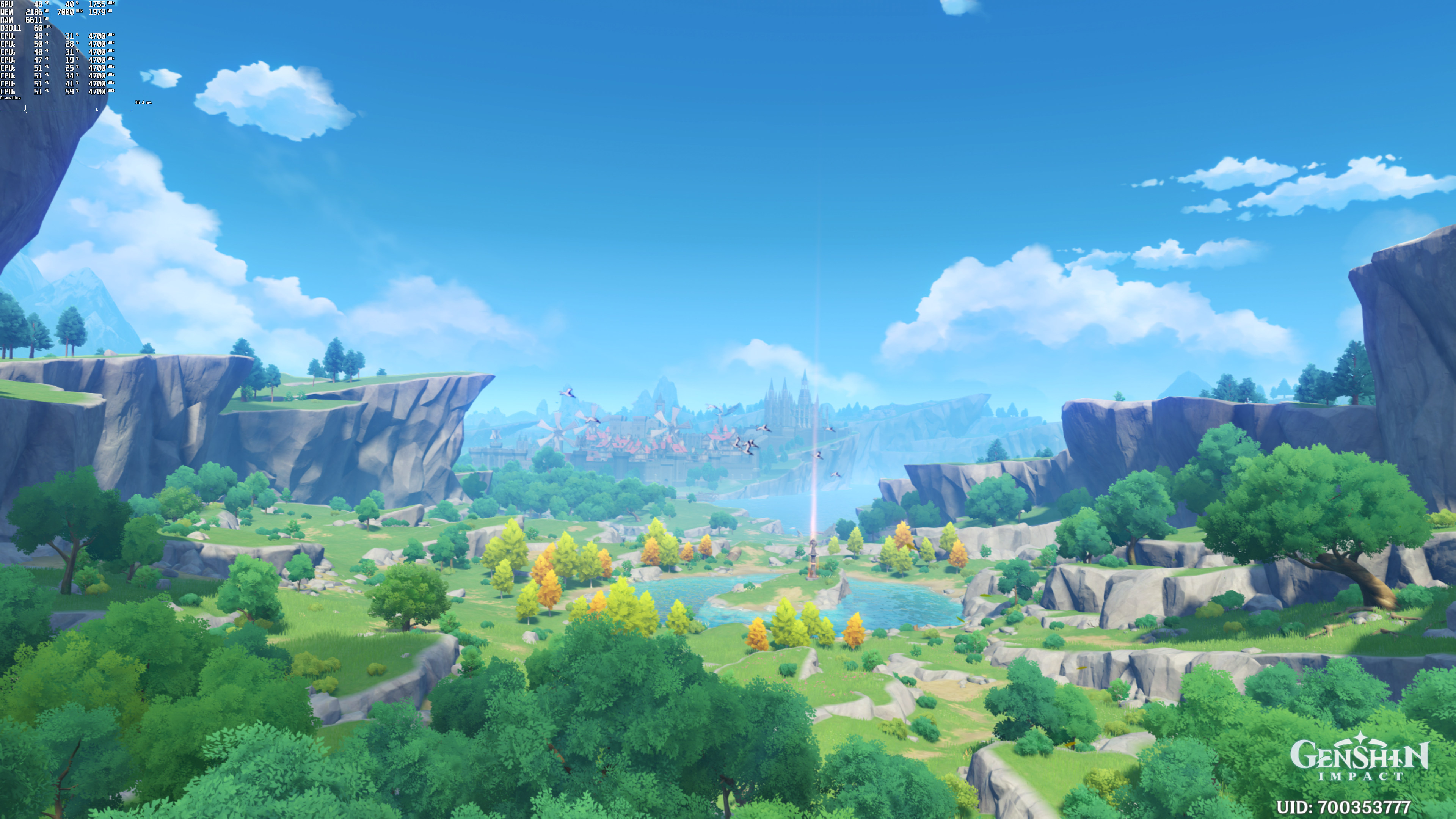 《原神》PC版4K/最高画质截图公布 踏上寻回血亲之路