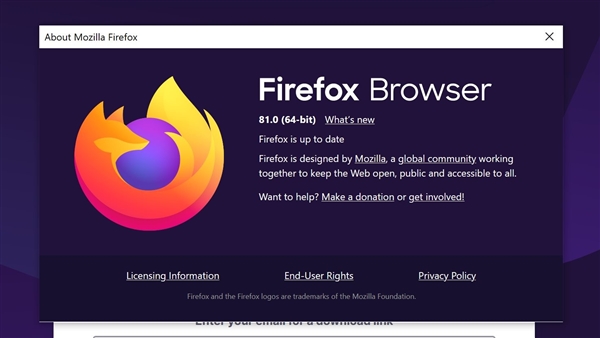 Firefox 81正式版上线:新增彩色主题“朝霞”