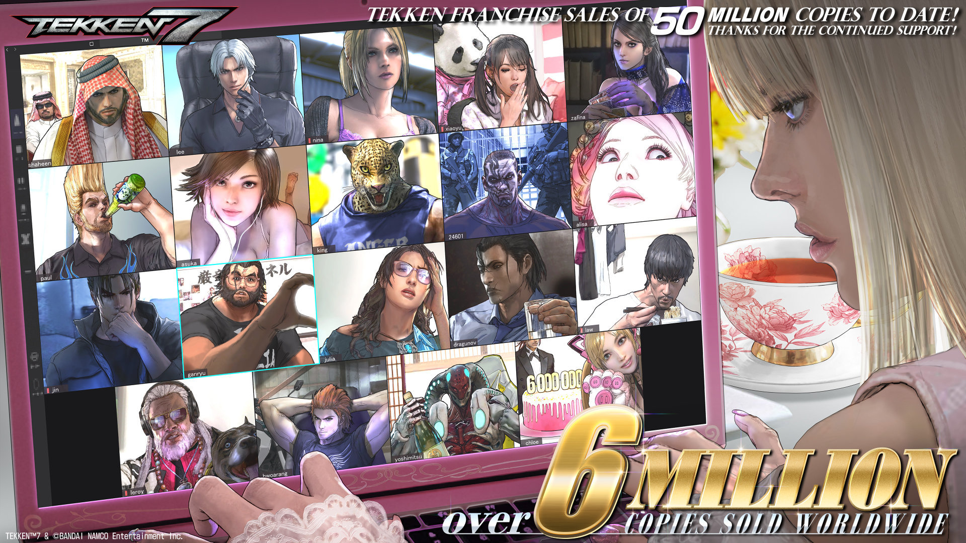 佳作《铁拳7》第四季新预告片公布 州光回归了！