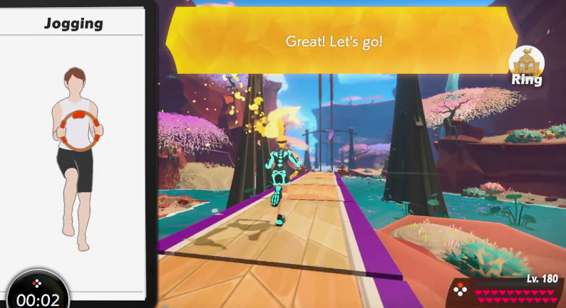 《健身环大冒险》新影像：轻松燃脂