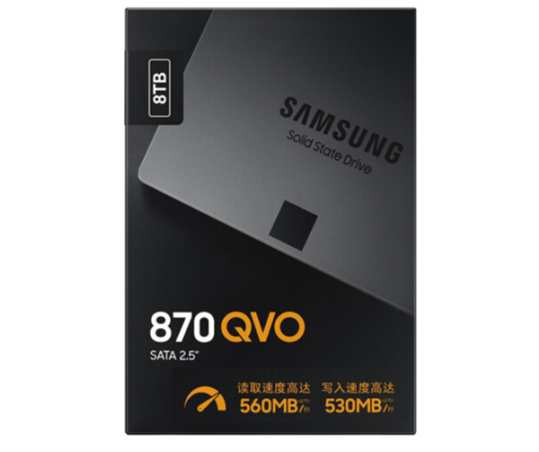 三星8TB容量870 QVO SSD登场：要入手吗？