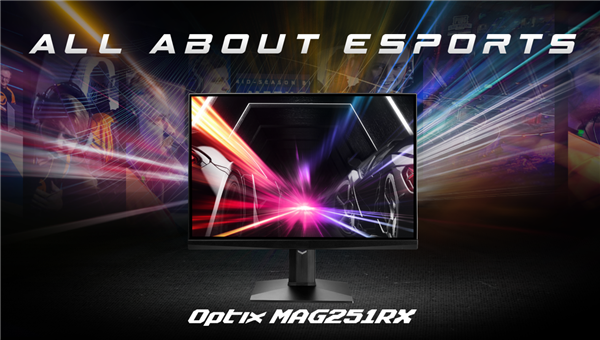 微星连推5款电竞显示器：1ms+240Hz