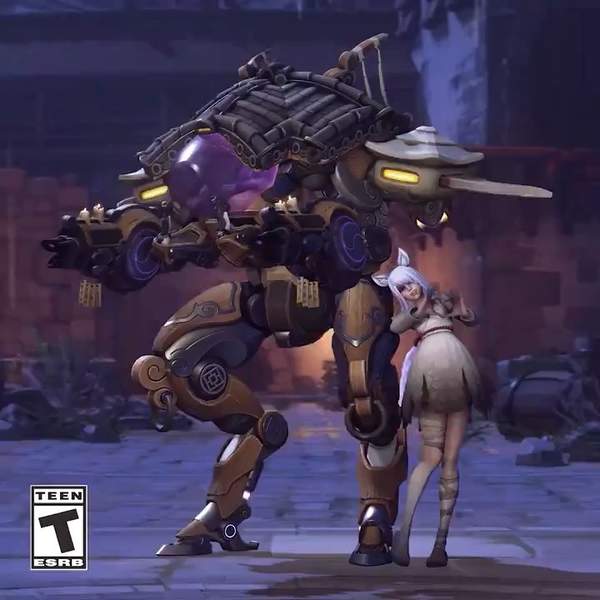 《守望先锋》D.Va万圣节活动即将开启 白发九尾狐登场