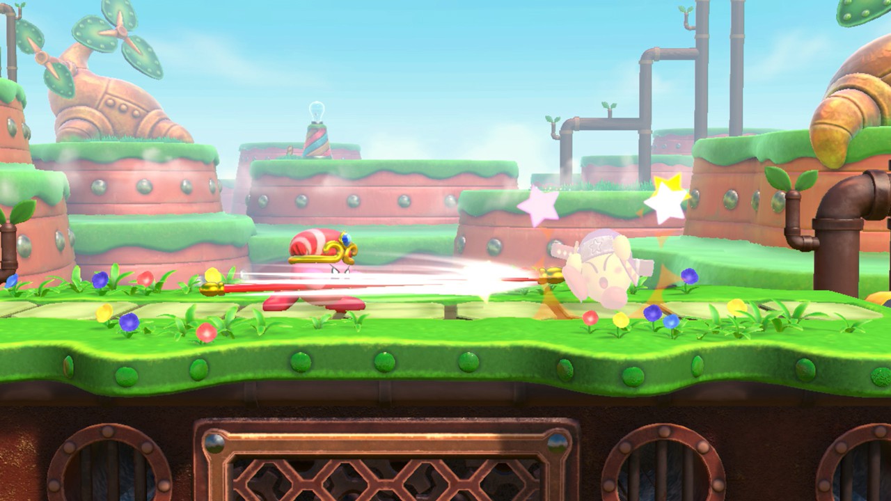 《卡比群星战2》推出免费体验版 四种角色可选