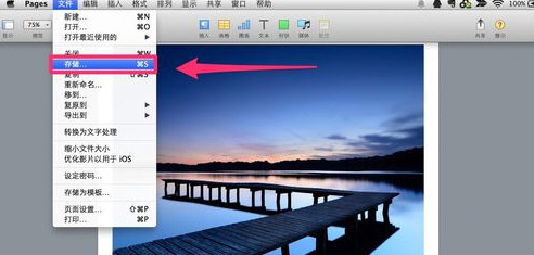 pages文稿怎么保存 Pages保存文档教程