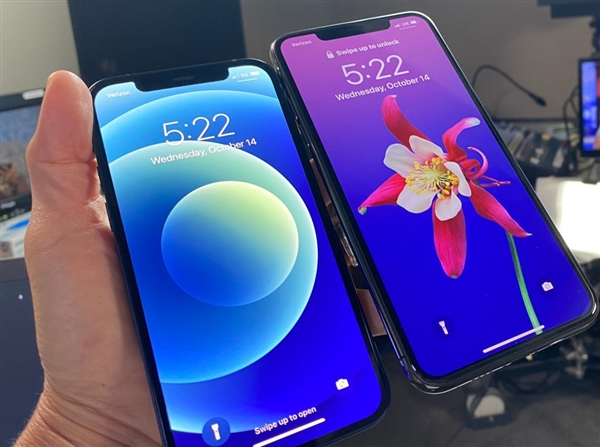 iPhone 12真机现身：对比iPhone 11 变化不大