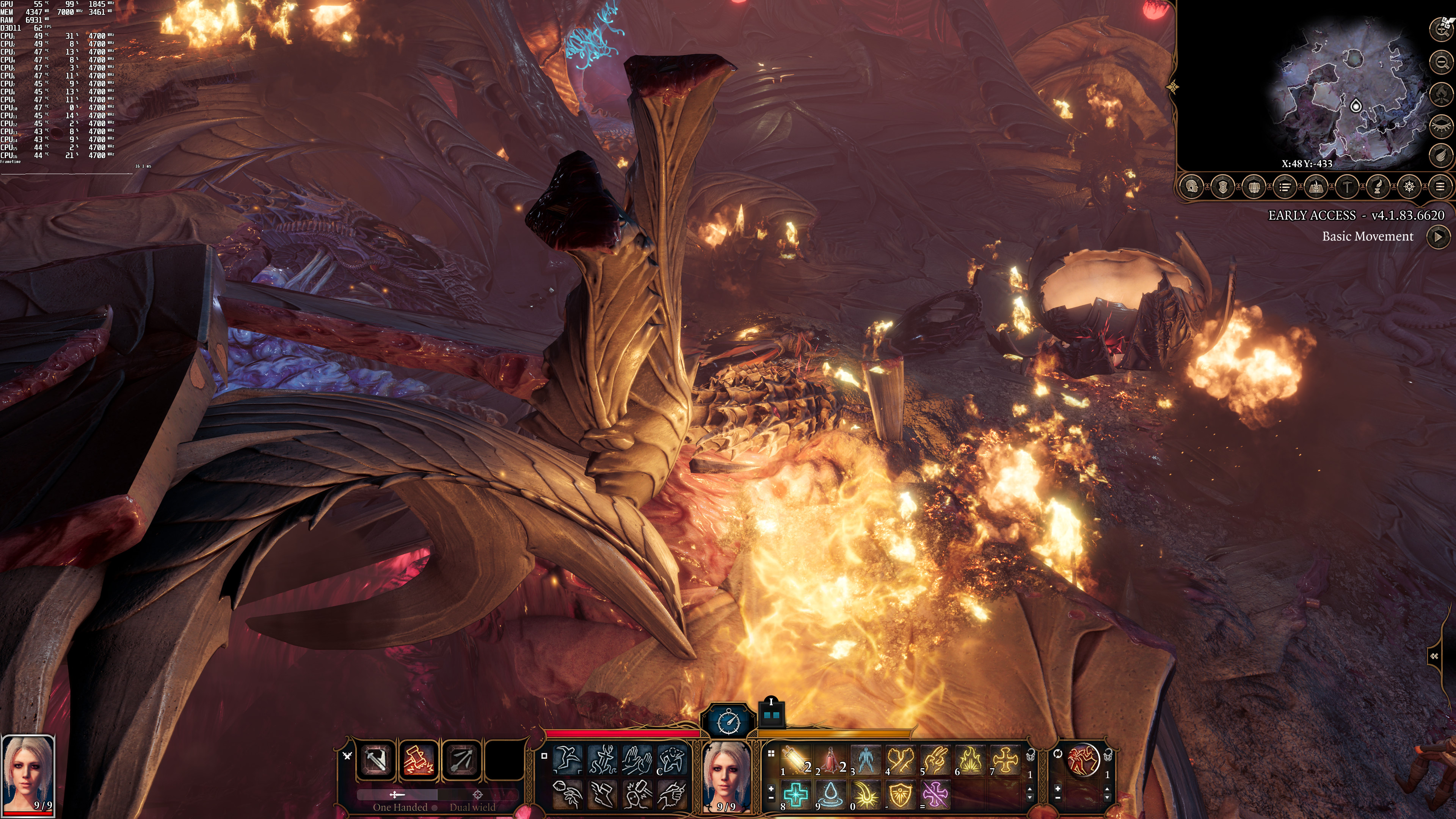 《博德之门3》4K/最高画质截图来了 画面效果出色