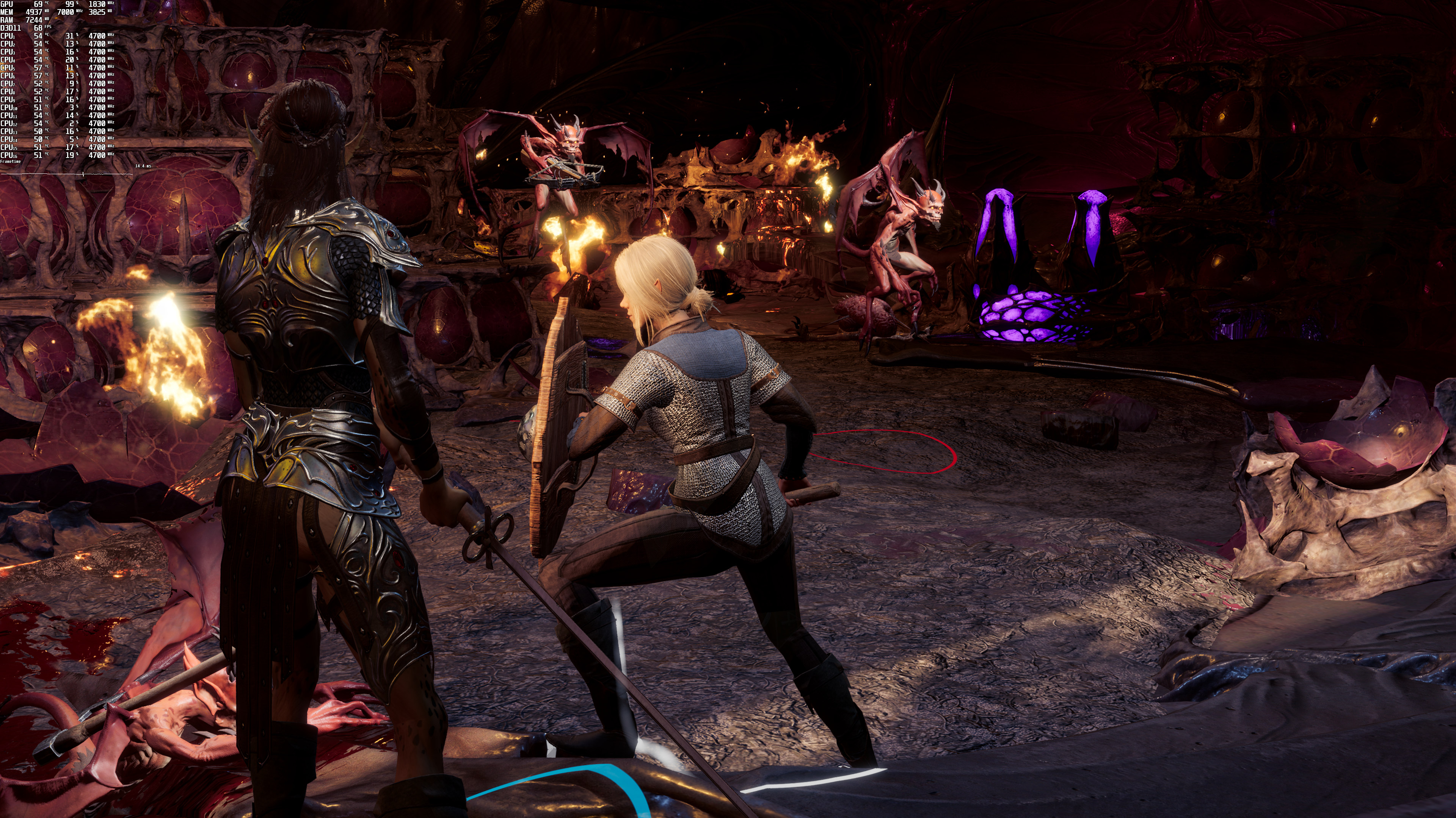 《博德之门3》4K/最高画质截图来了 画面效果出色