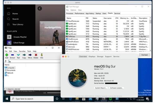 M1 Mac成功安装Win10后运行稳定：格外好用