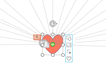 PPT怎么制作爱心发射的动画效果? ppt制作爱心动画的方法介绍