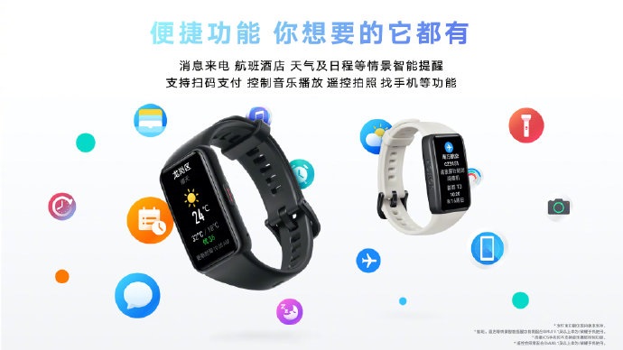 荣耀手环 6/NFC 版正式发布：今日预售 售价289元