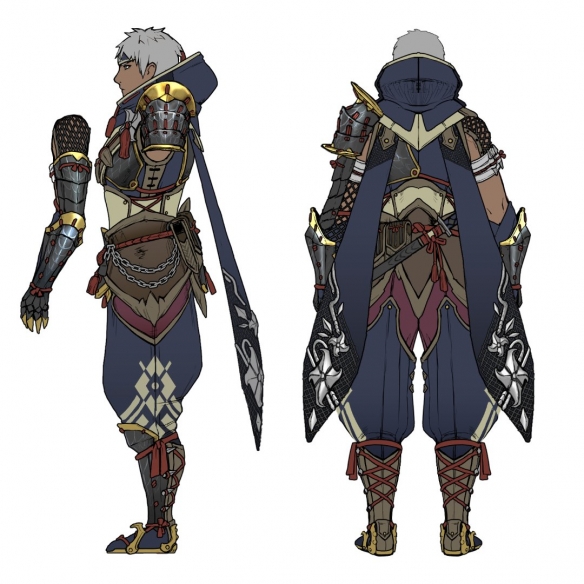 《怪物猎人：崛起》再次公布新设定图 猎人与艾露猫