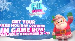 《糖豆人：终极淘汰赛》节日宣传 免费领取圣诞节皮肤