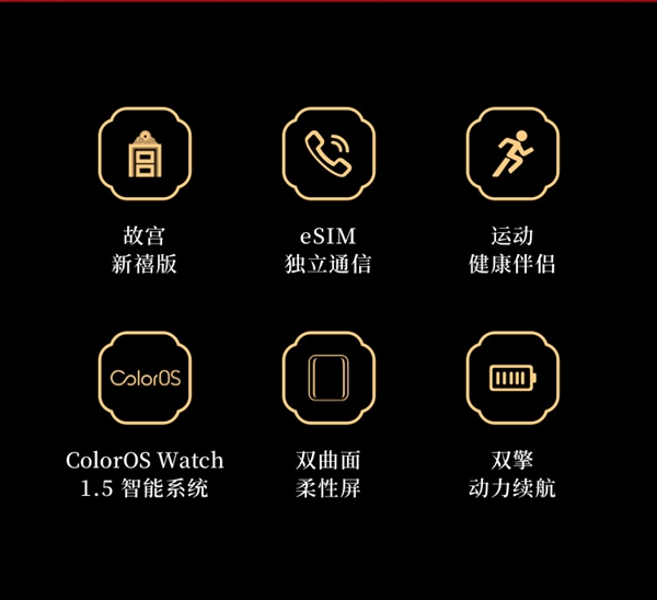 OPPO Watch 46mm 故宫新禧版开启：售价1999元