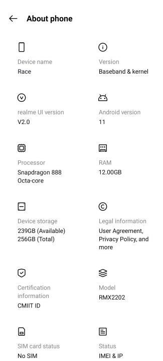 realme Race外观曝光：将搭载高通骁龙888芯片
