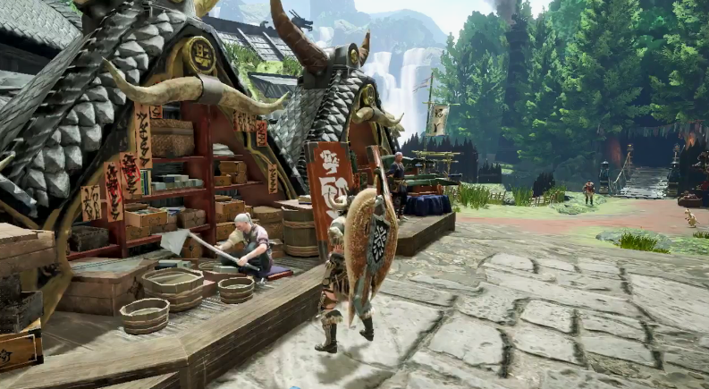 《怪物猎人：崛起》新内容公开 展示工匠/店主等角色