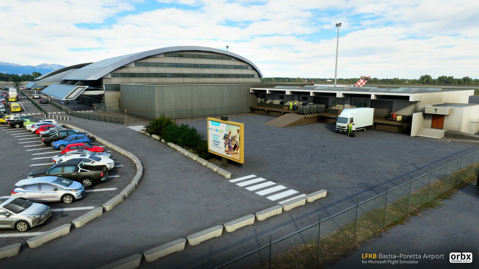 《微软飞行模拟》推出巴斯蒂亚机场插件包