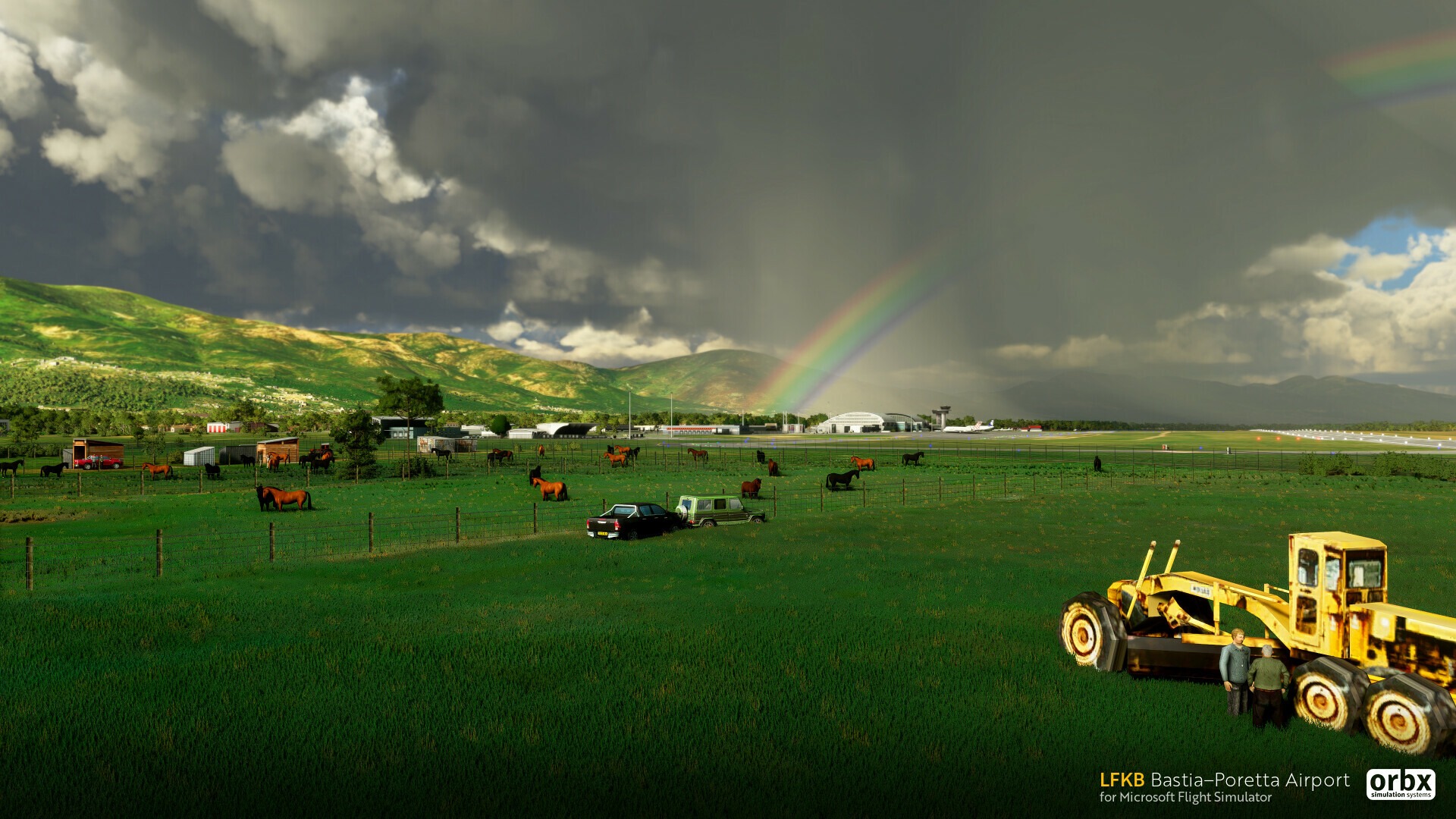 《微软飞行模拟》推出巴斯蒂亚机场插件包