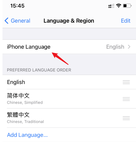 苹果12怎么把语言换成中文？苹果12把语言换成中文的操作步骤