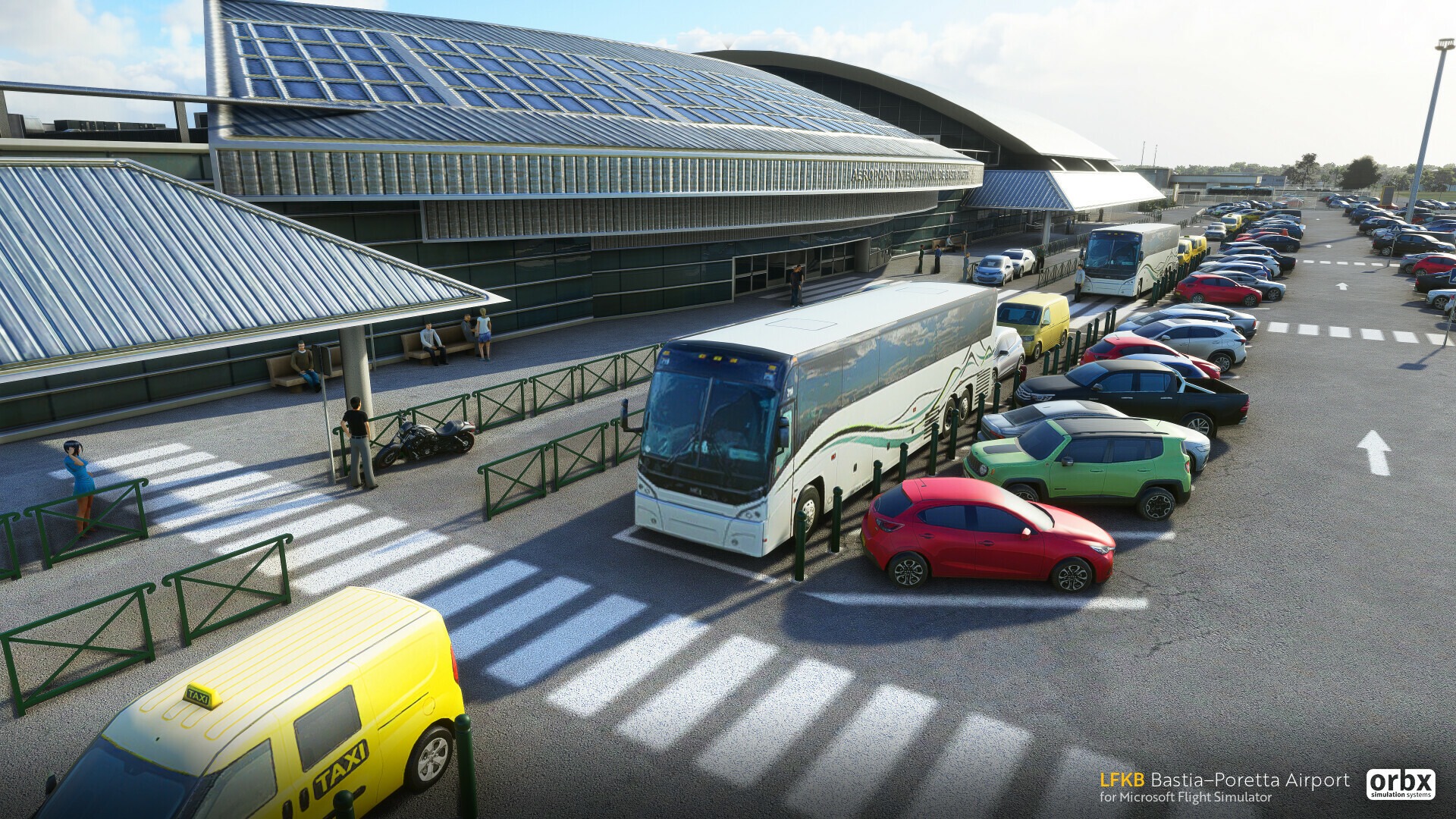 《微软飞行模拟》推出巴斯蒂亚机场插件包