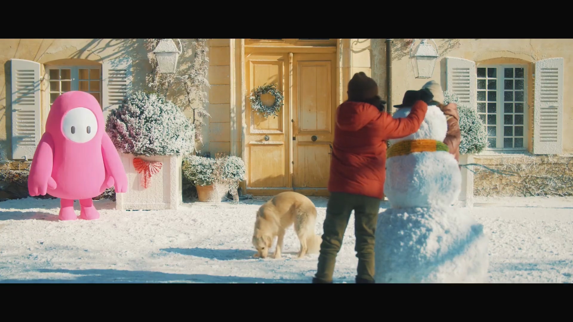 《糖豆人：终极淘汰赛》节日宣传 免费领取圣诞节皮肤