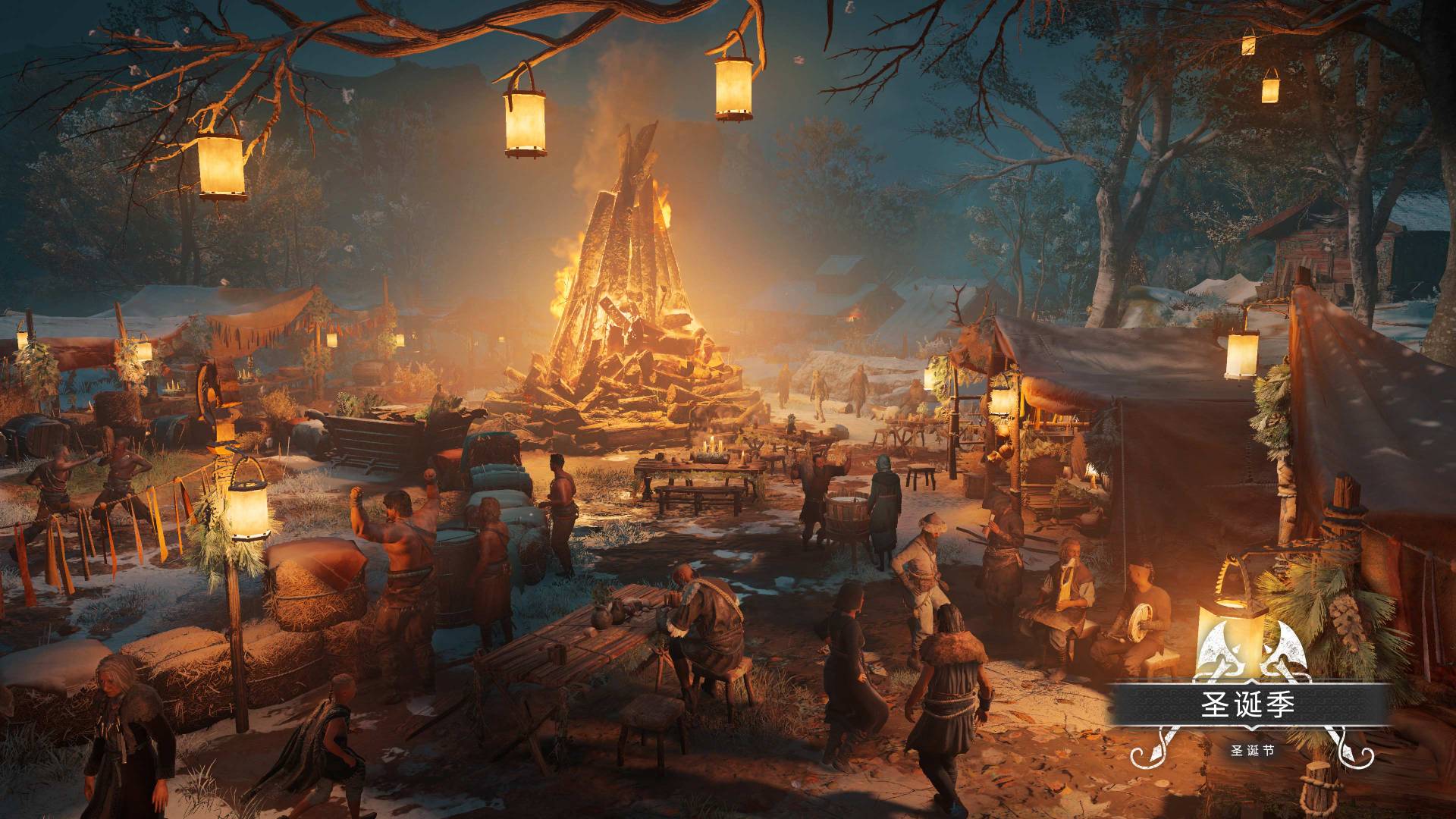 官宣《刺客信条：英灵殿》开启“圣诞季”免费更新