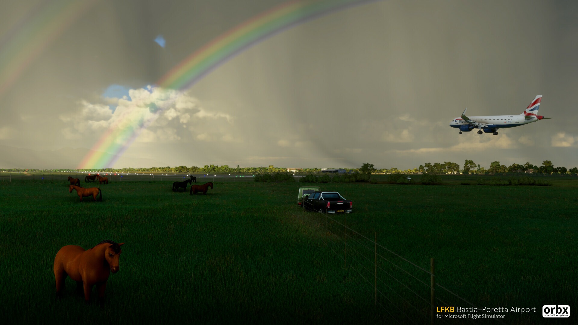 《微软飞行模拟》推出巴斯蒂亚机场插件包