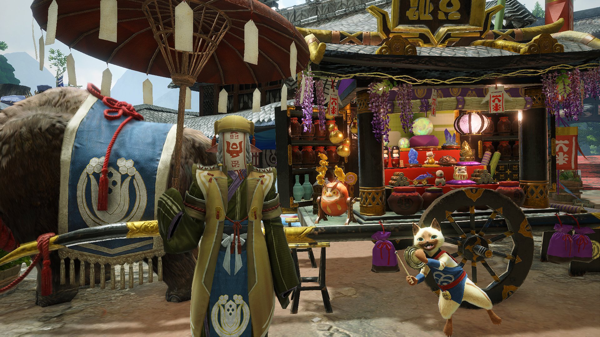 《怪物猎人：崛起》公开新角色：接待员、新宠物“福木兔”等