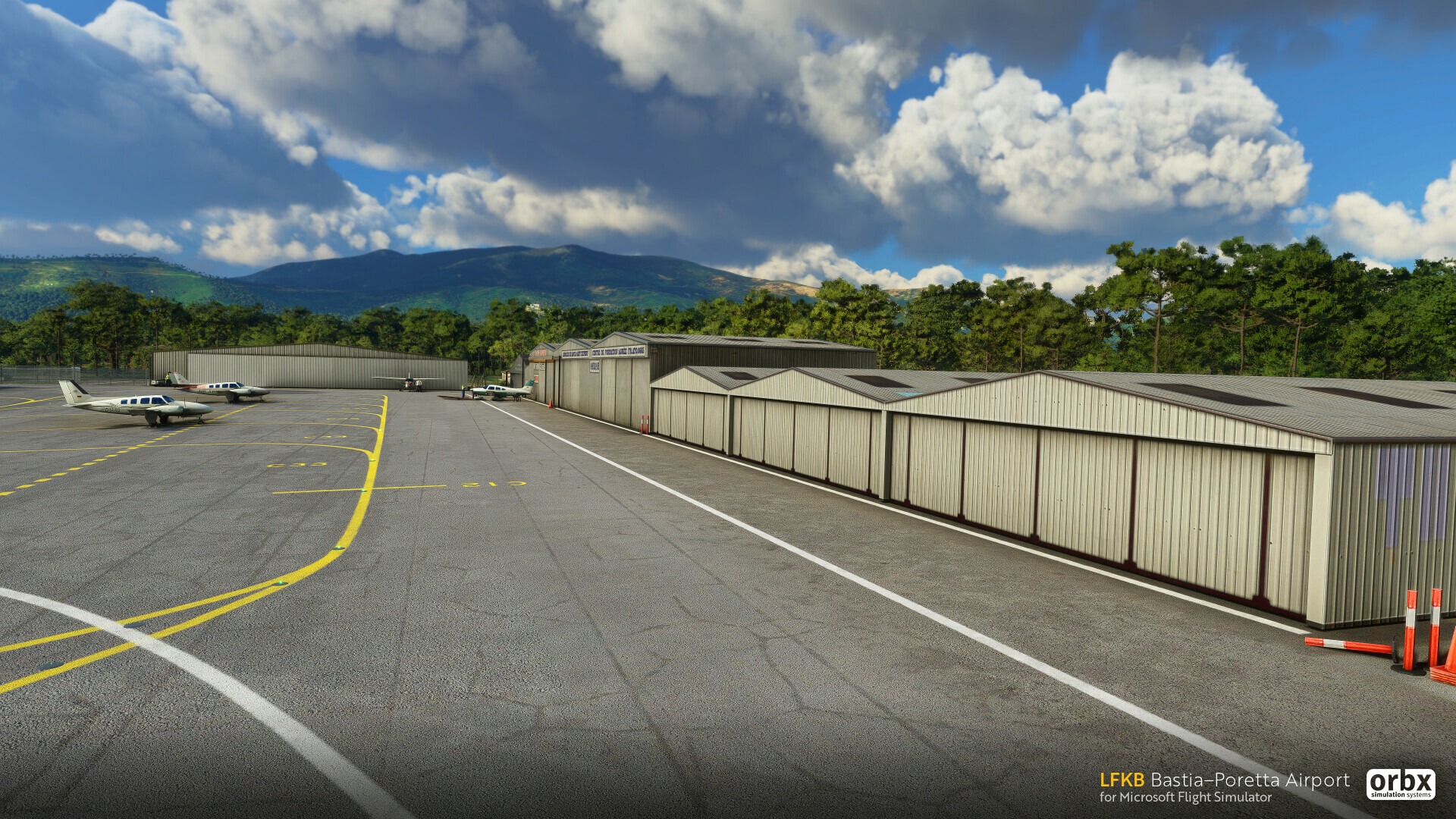 《微软飞行模拟》推出巴斯蒂亚机场插件包