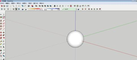 草图大师怎么绘制三维球体模型？草图大师绘制三维球体模型教程