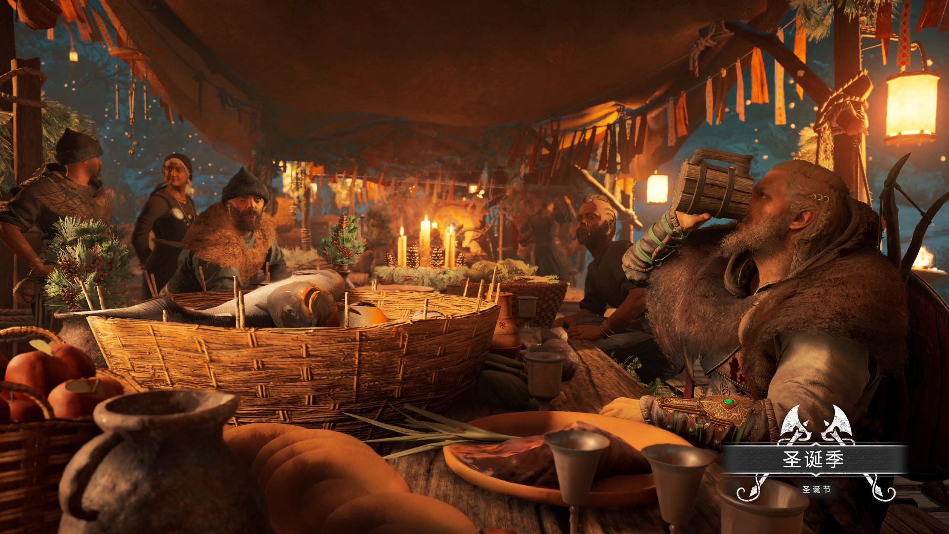 官宣《刺客信条：英灵殿》开启“圣诞季”免费更新