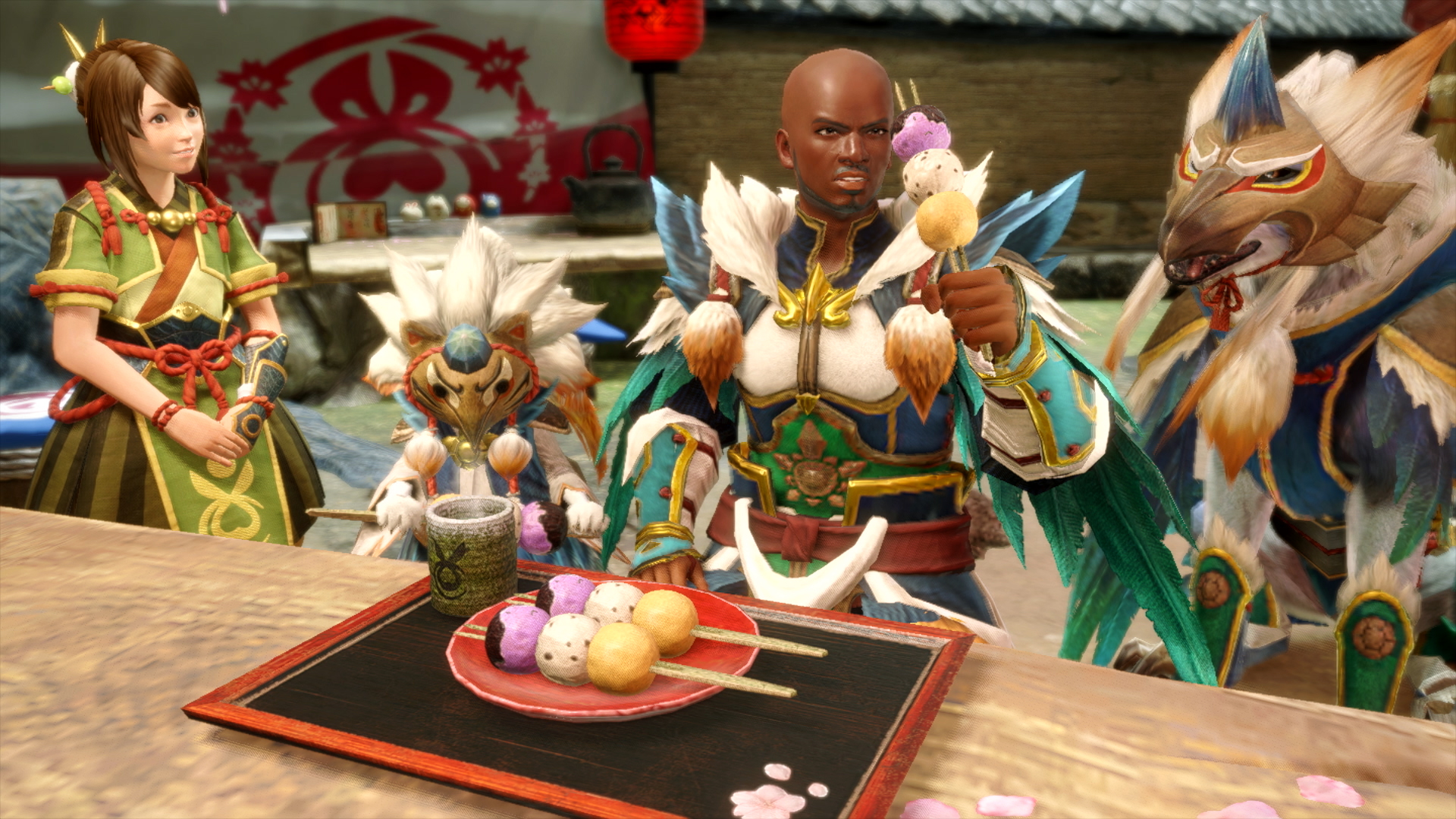 《怪物猎人：崛起》公开新角色：接待员、新宠物“福木兔”等