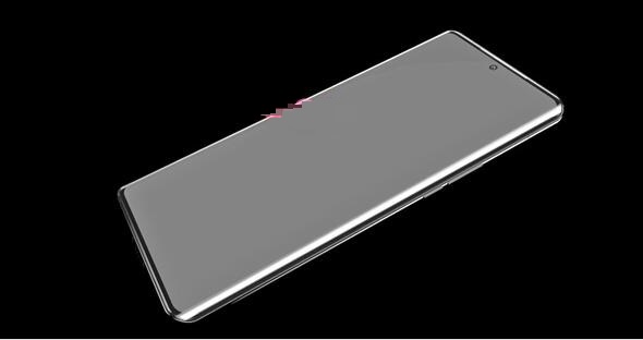 华为P50首张渲染图曝光：首款居中挖孔屏旗舰机